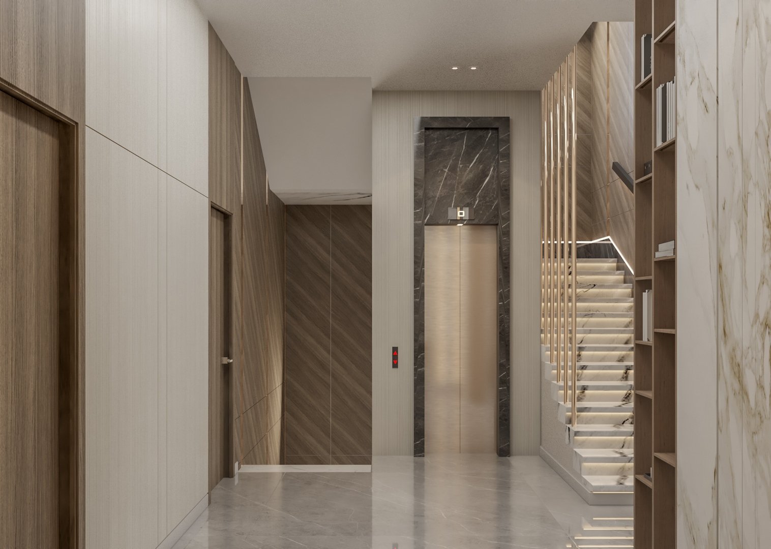 قاعة عائلية حديثة