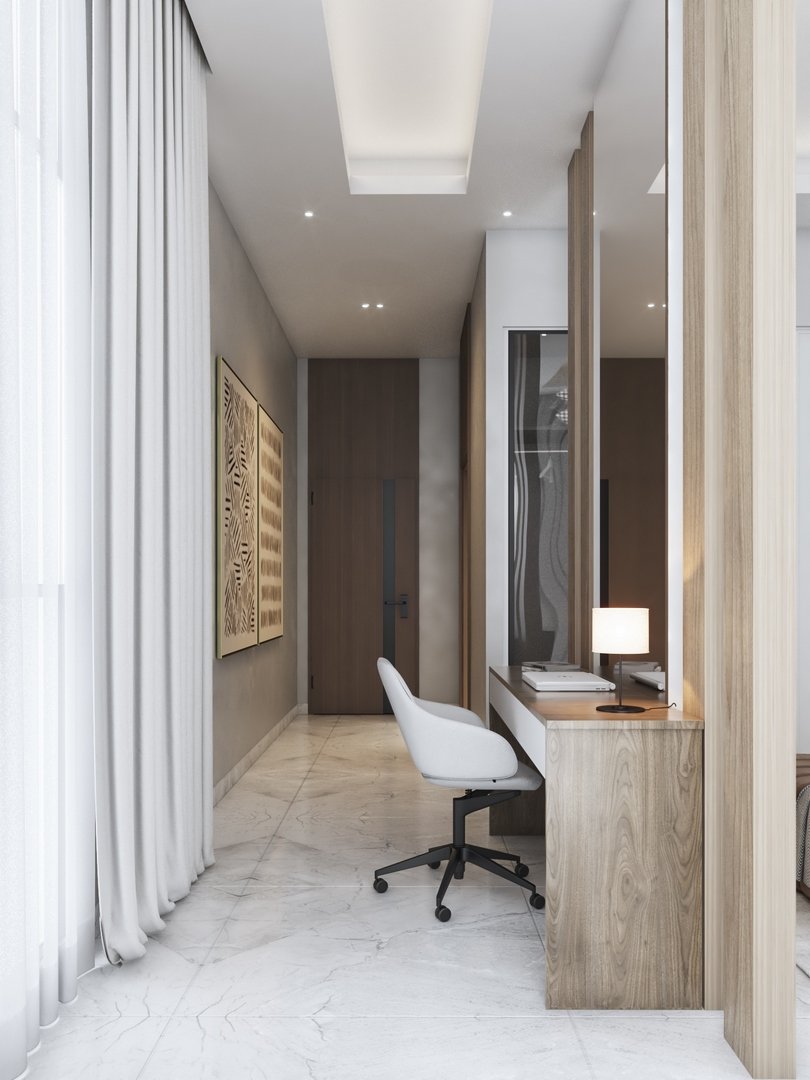 غرفة نوم كلاسيكية جديدة