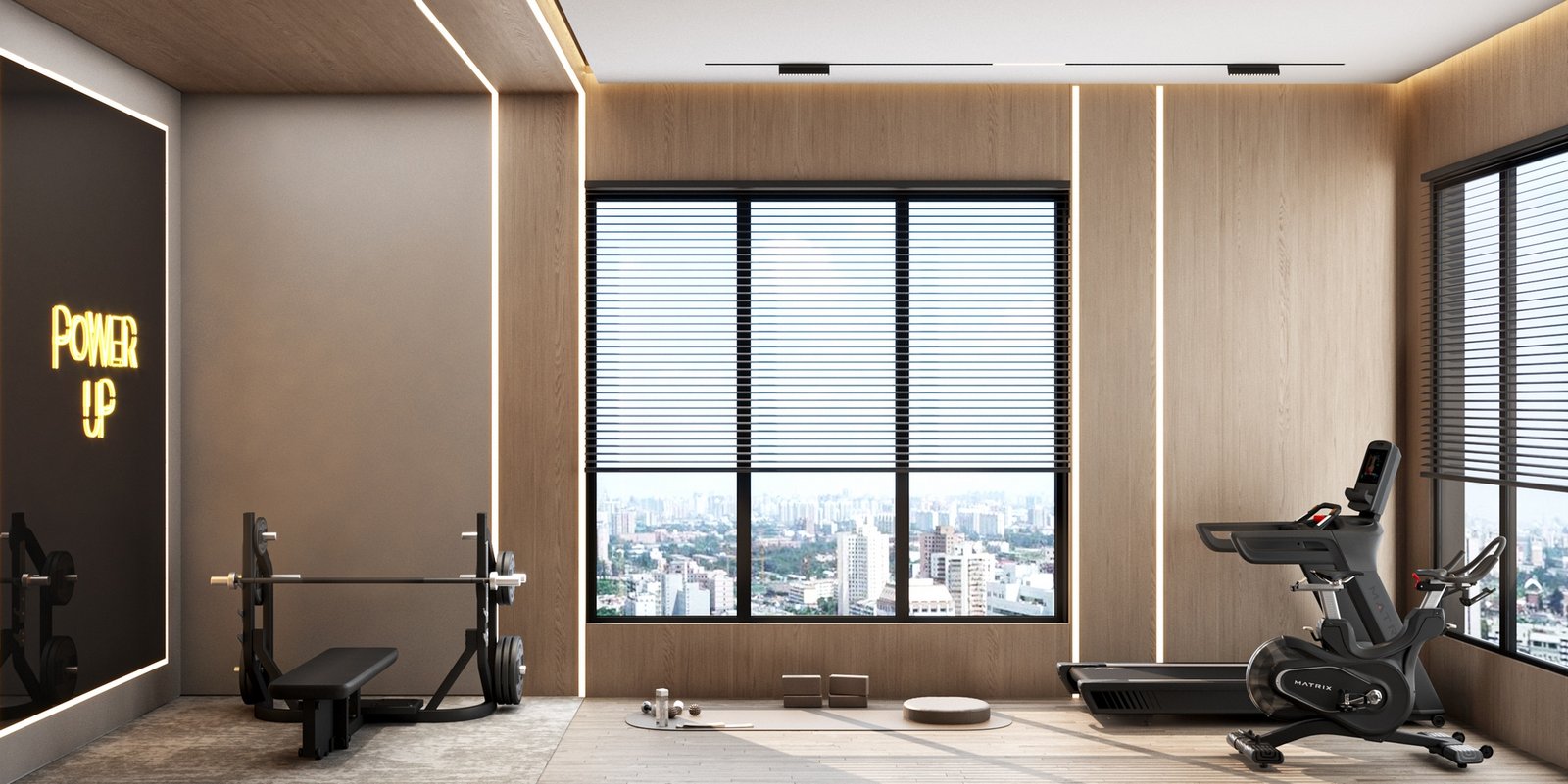 صالة رياضية منزلية