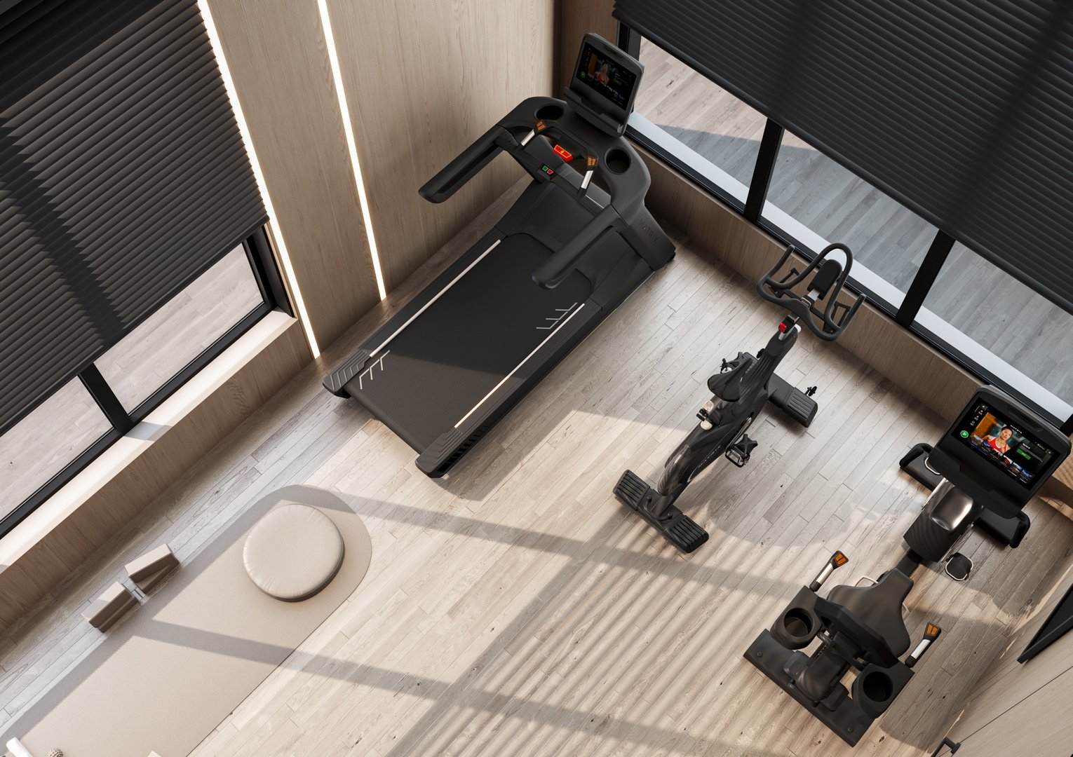 صالة رياضية منزلية