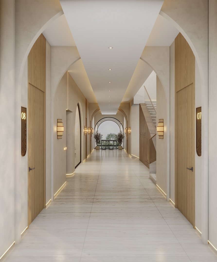 ممر المباني السكنية