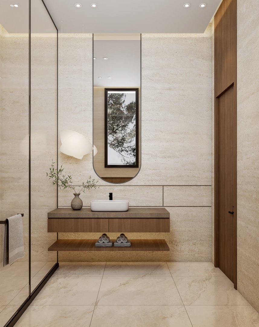 منطقة الضيوف الكلاسيكية الجديدة