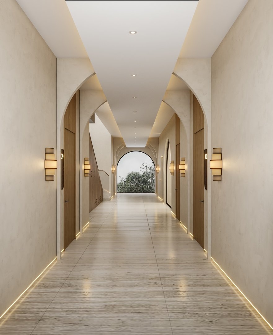 ممر المباني السكنية