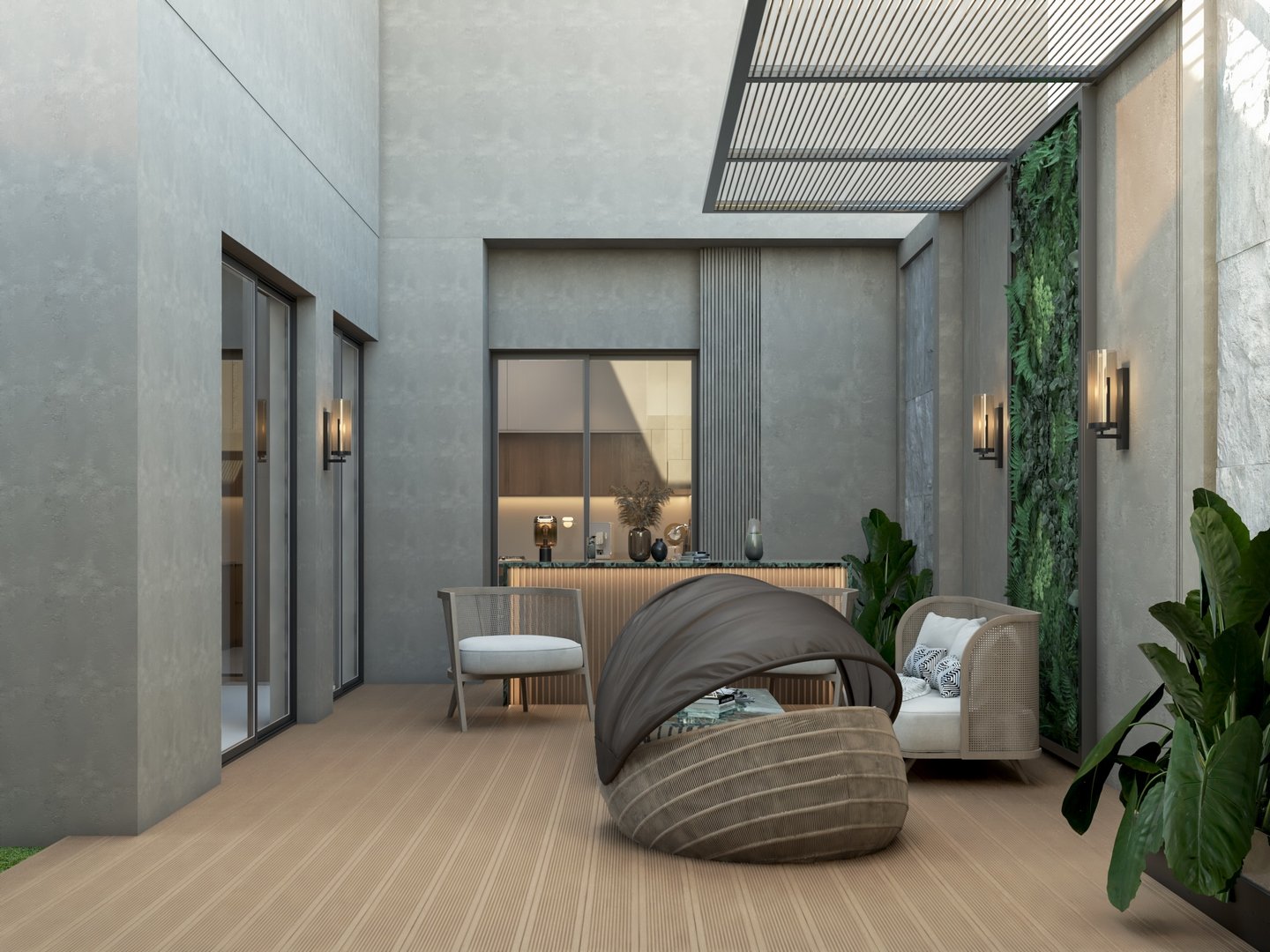 الفناء الخلفي