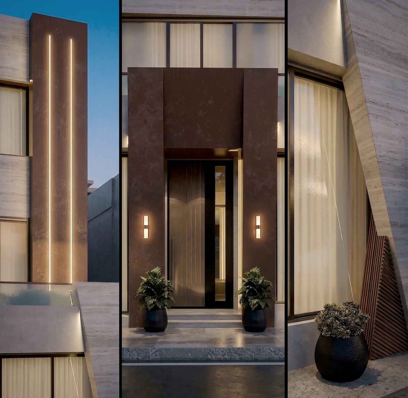 واجهة حديثة