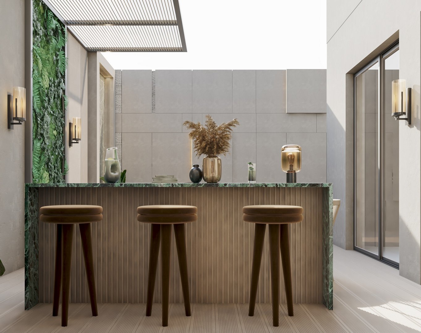 الفناء الخلفي