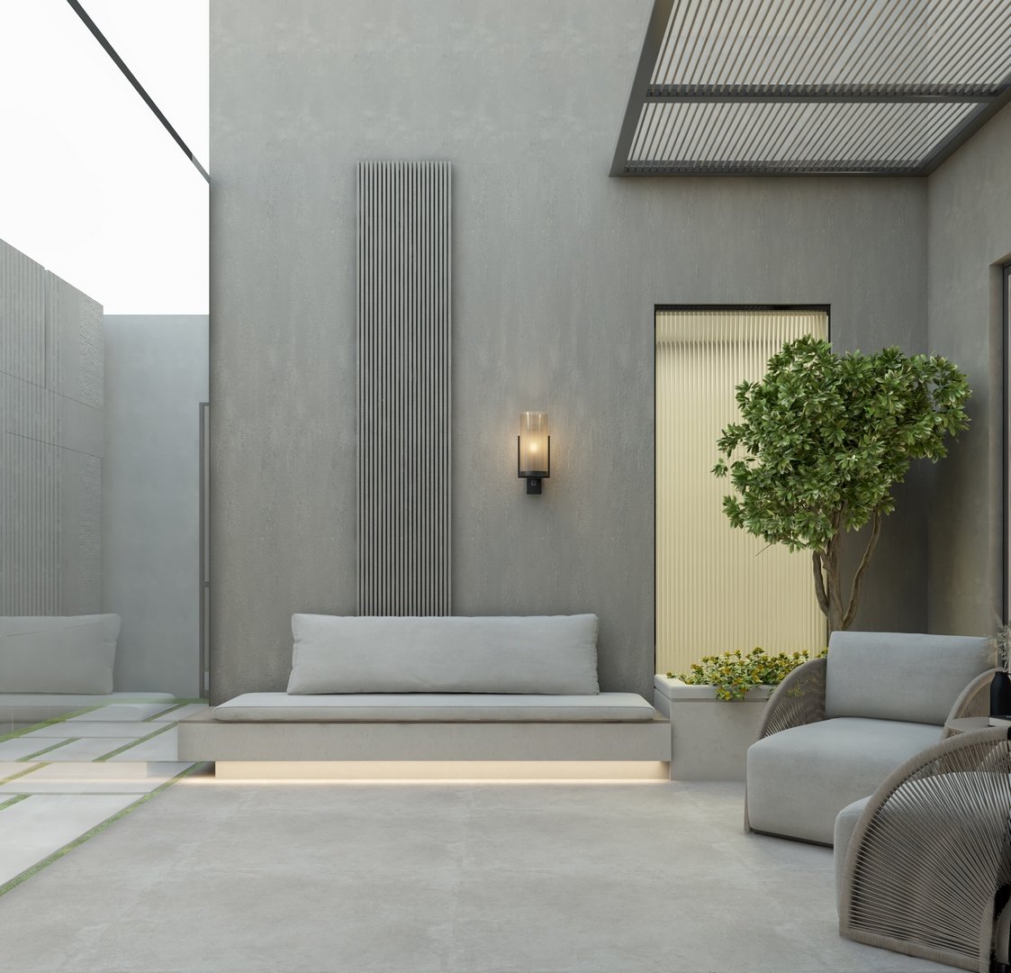 الفناء الخلفي