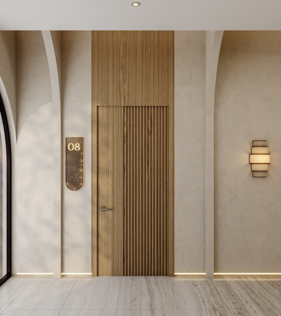 ممر المباني السكنية